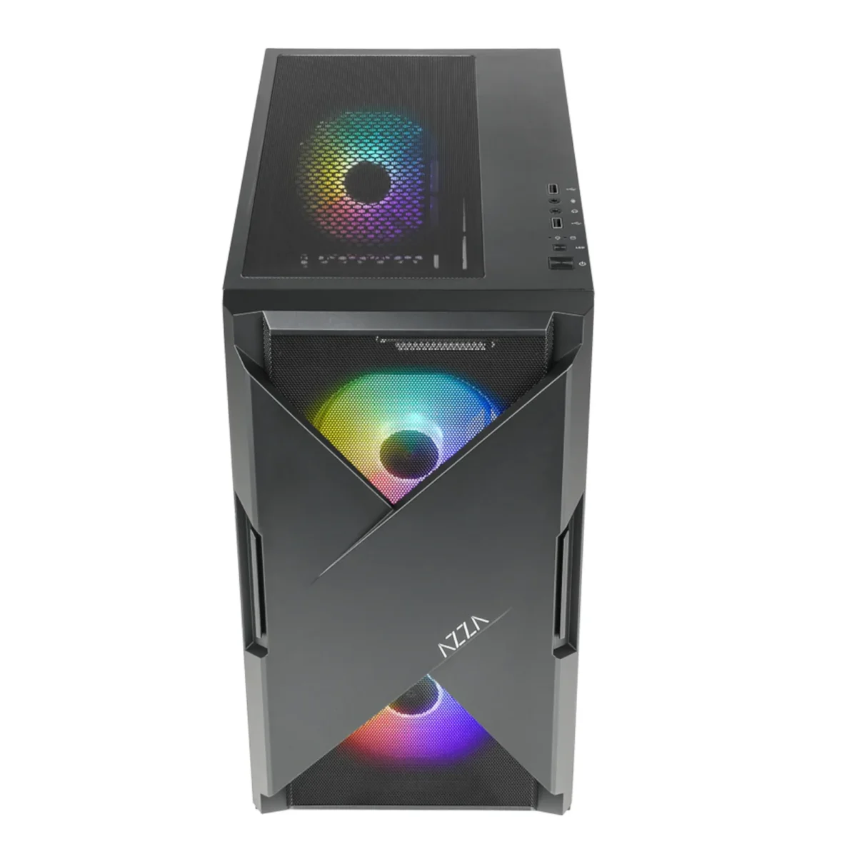 Gabinete Compacto Azza Xander Csaz-150 Ventana Vidrio Templado - Imagen 3