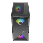 Gabinete Compacto Azza Xander Csaz-150 Ventana Vidrio Templado - Imagen 3