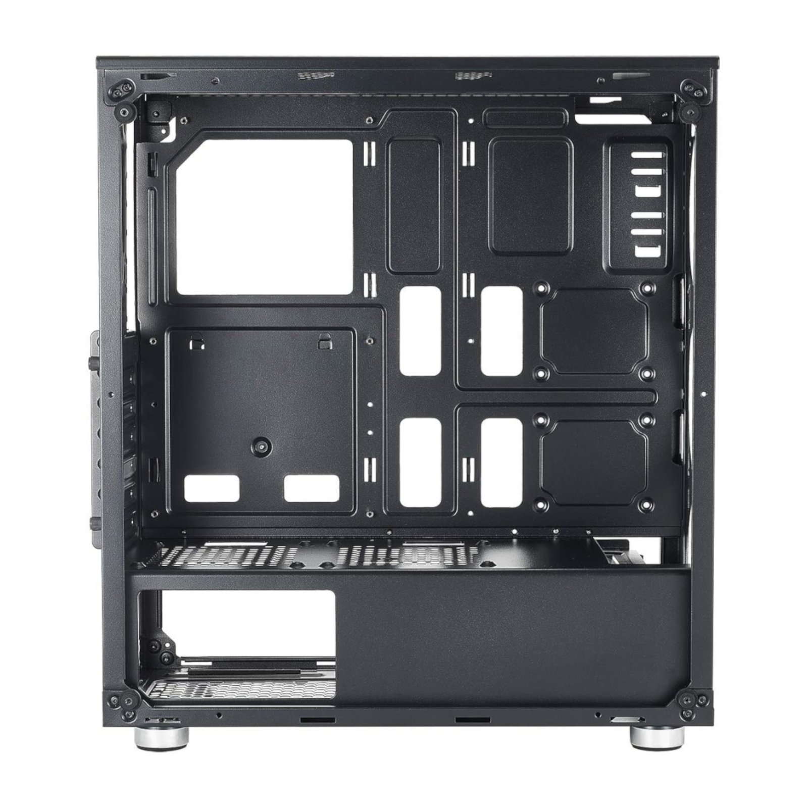 AZZA330IRIS_04.jpg.jpg Gabinete Compacto Azza Iris Csaz-330 Ventana Vidrio Templado - Imagen 1
