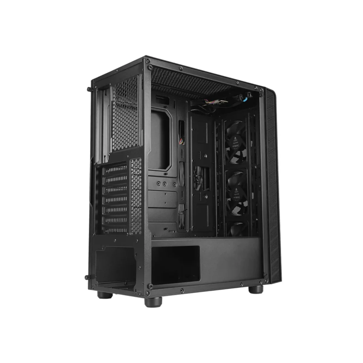 Gabinete Compacto Azza Prime Csaz-360 Ventana Vidrio Templado - Imagen 3