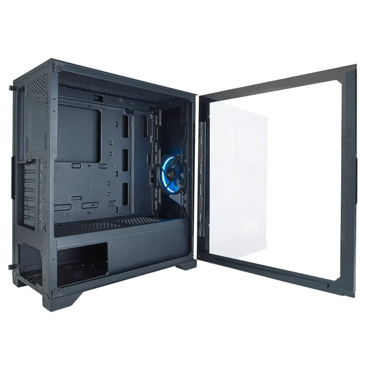 Gabinete Compacto Azza Eclipse Csaz-440 Ventana Vidrio Templado - Imagen 4