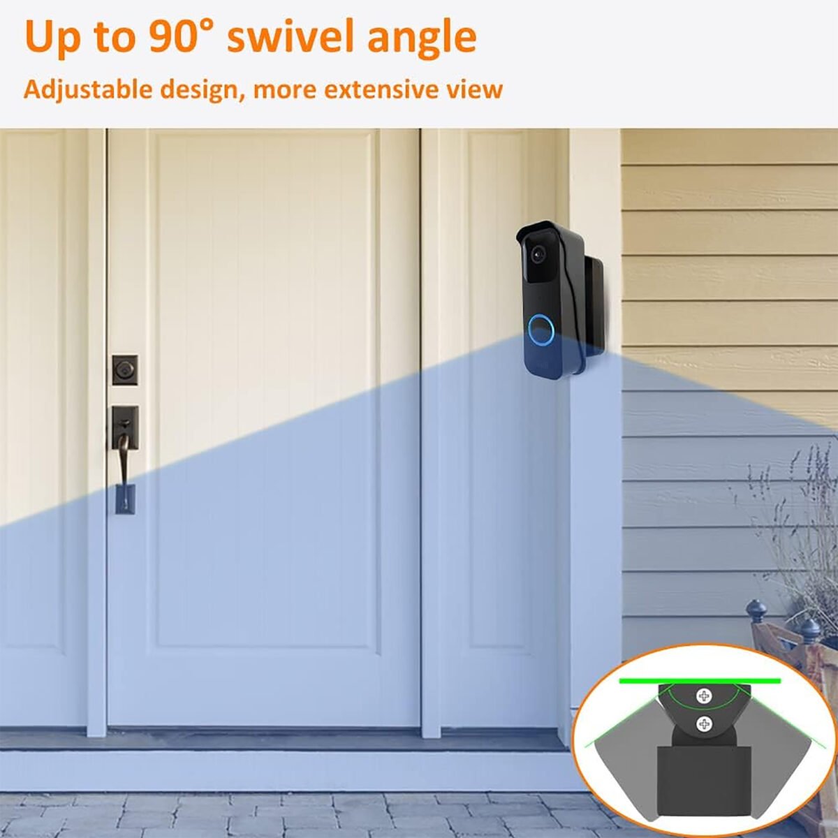 Soporte Para Blink Video Doorbell AutoSonic Impermeable - Imagen 2