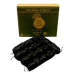 Recarga Hilo Dental Ecológico De Carbón De Bambú 5u