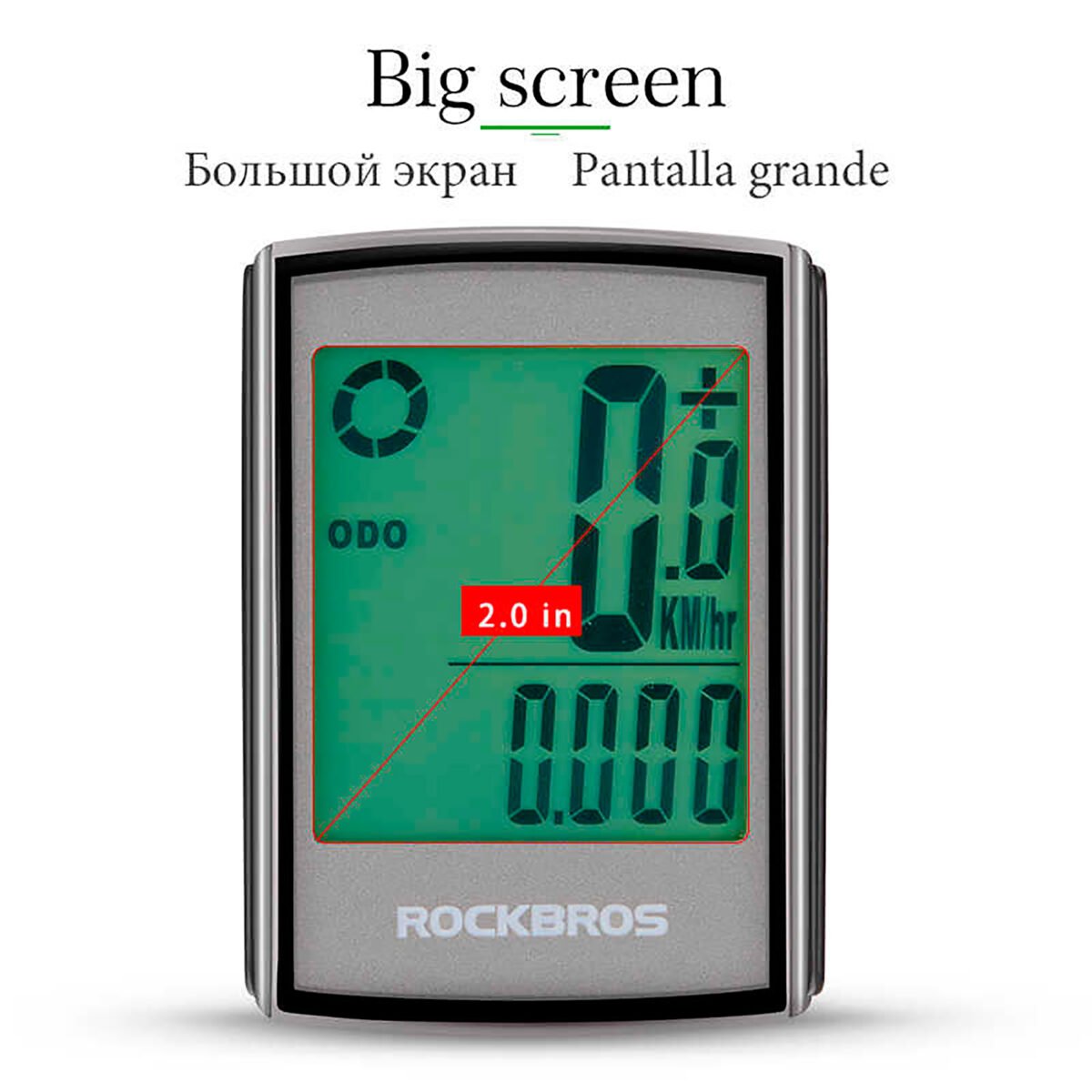 Ciclómetro Rockbros 18 Funciones Ip65 - Imagen 4