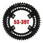 Plato Para Cadena De Bicicleta Bucklos 53-39t 10/11/12V - Imagen 6
