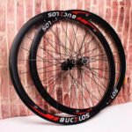 Par De Ruedas De Aluminio Bucklos 40mm 24 Rayos