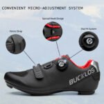 Zapatillas De Ciclismo Bucklos Transpirables Talle 43 - Imagen 2