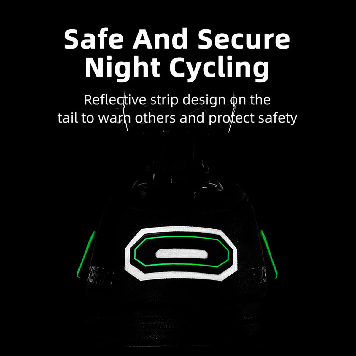 Bolso Para Bicicleta Rockbros C27 Impermeable Reflectante - Imagen 2