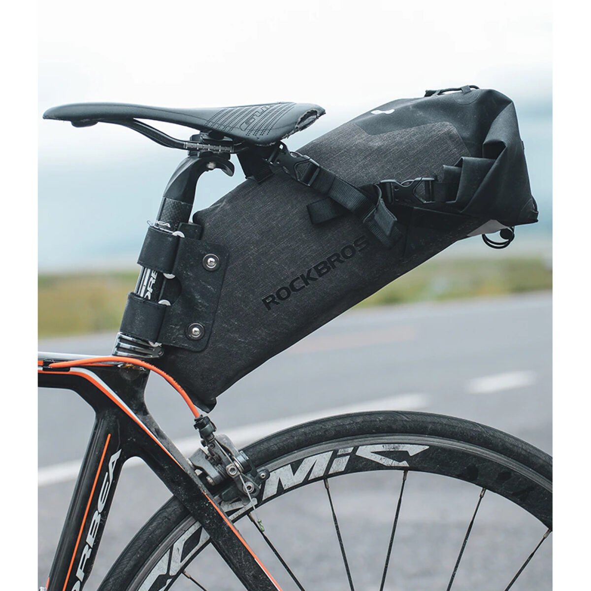 Bolso De Sillín Para Bicicleta Impermeable Rockbros De 10L - Imagen 8