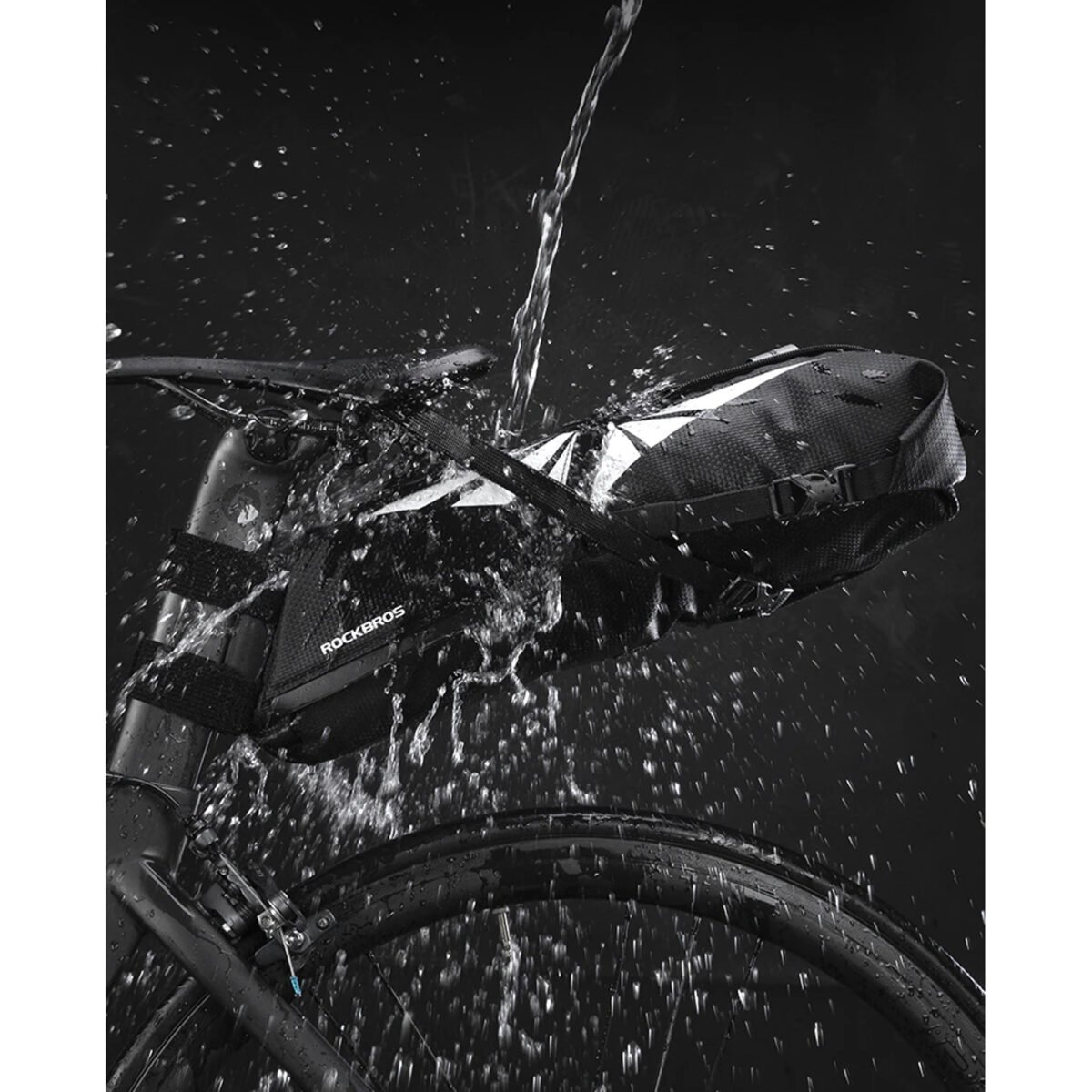 Bolso De Sillín Para Bicicleta Impermeable Rockbros De 10L - Imagen 4