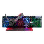 Combo Gaming Marvo Mousepad Mouse Teclado Auriculares - Imagen 4