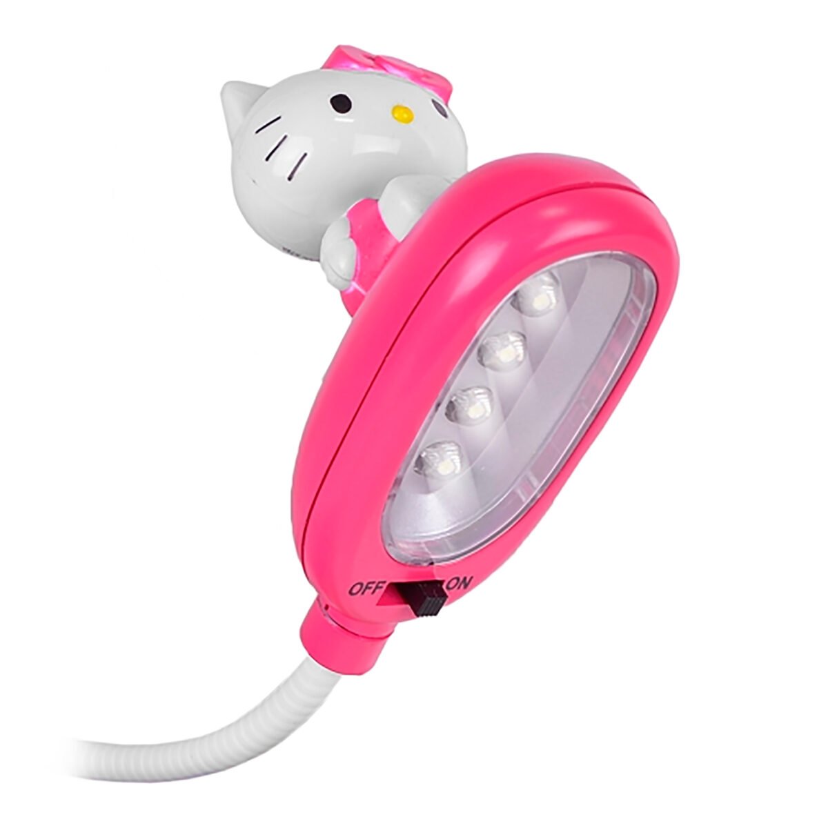 Lámpara Led Usb Para Notebook Hello Kitty 4 Led - Imagen 2