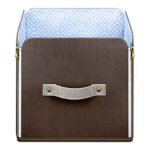 Cubo Organizador Sofi Plegable Con Cierre - Imagen 2