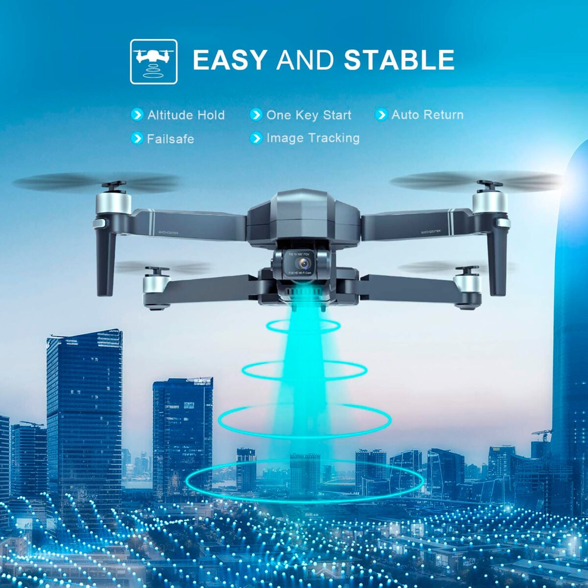 Drone Holy Stone De22 Gps 4k 25min 1500m - Imagen 5