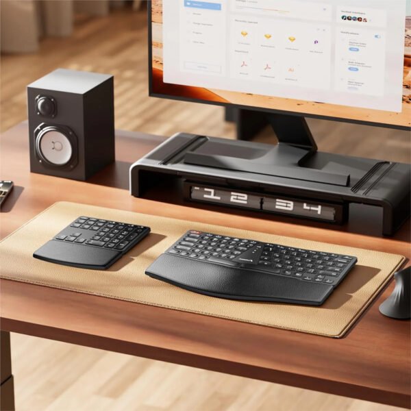 Teclado Ergonómico Dividido ProtoArc Ek04 2,4GHz