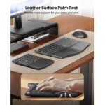 Combo Mouse y Teclado Español Ergonómico Inalámbrico 3en1 ProtoArc Ekm04 - Imagen 3