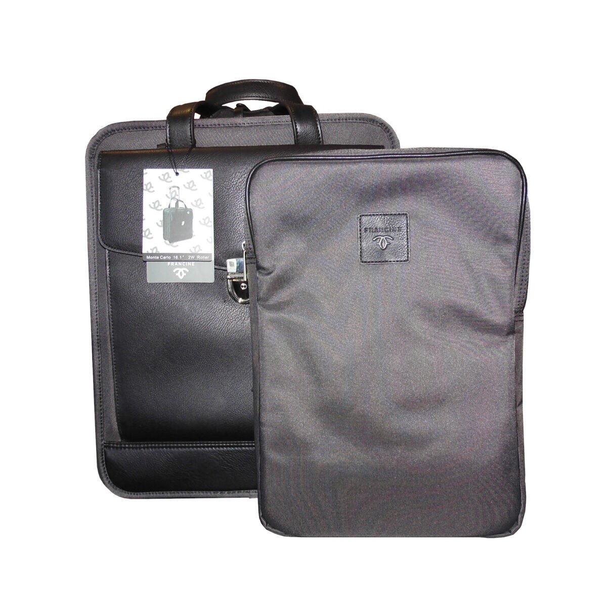 Carriola Para Notebook 16" Francine Monte Carlo Mango y Ruedas - Imagen 2