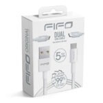 Cable Fifo Dual Usb a Micro Usb / Lightning 1,5 M - Imagen 3