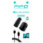 Cargadores De Auto Y De Casa Usb Fifo 1,5a Cable Usb 1,2m