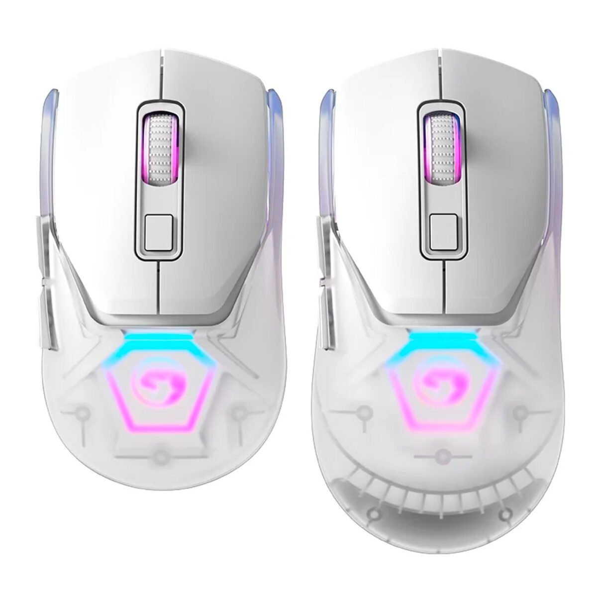 Mouse Gaming Bt Marvo Pro 19000dpi RGB Puños Intercambiables - Imagen 4