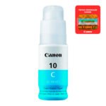 Botella De Tinta Canon Cian GI-10 C 70ml - Imagen 2