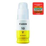 Botella De Tinta Canon Amarillo GI-10 Y 70ml - Imagen 3