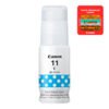GI-11-CN_01_ICO.jpg Botella De Tinta Canon Cian GI-11 C 70ml