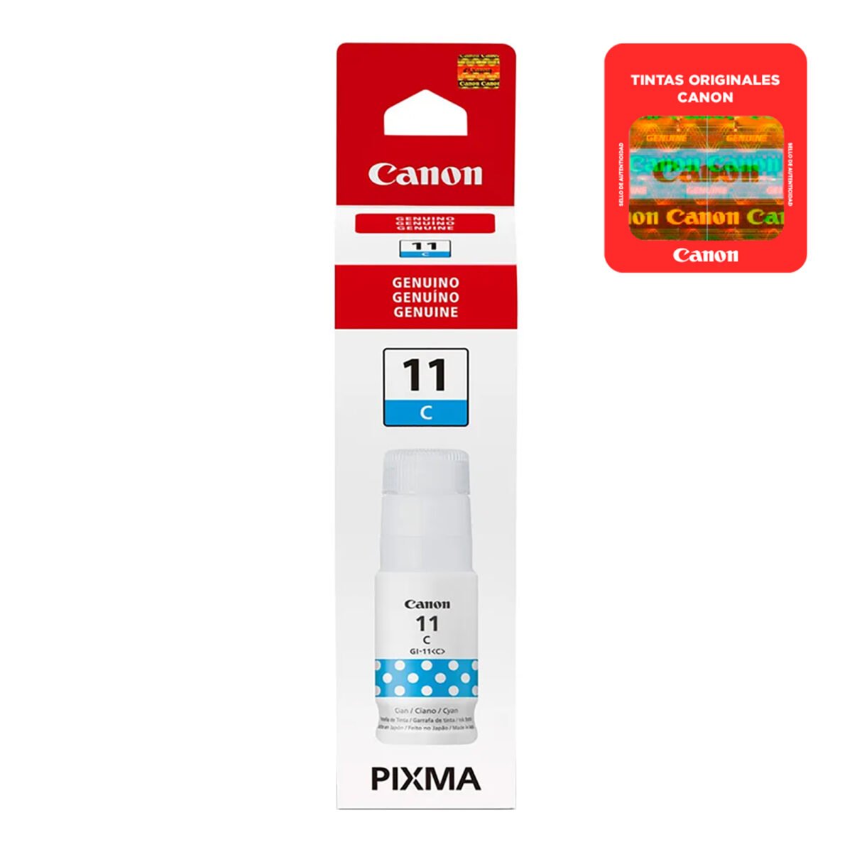 GI-11-CN_02.jpg Botella De Tinta Canon Cian GI-11 C 70ml