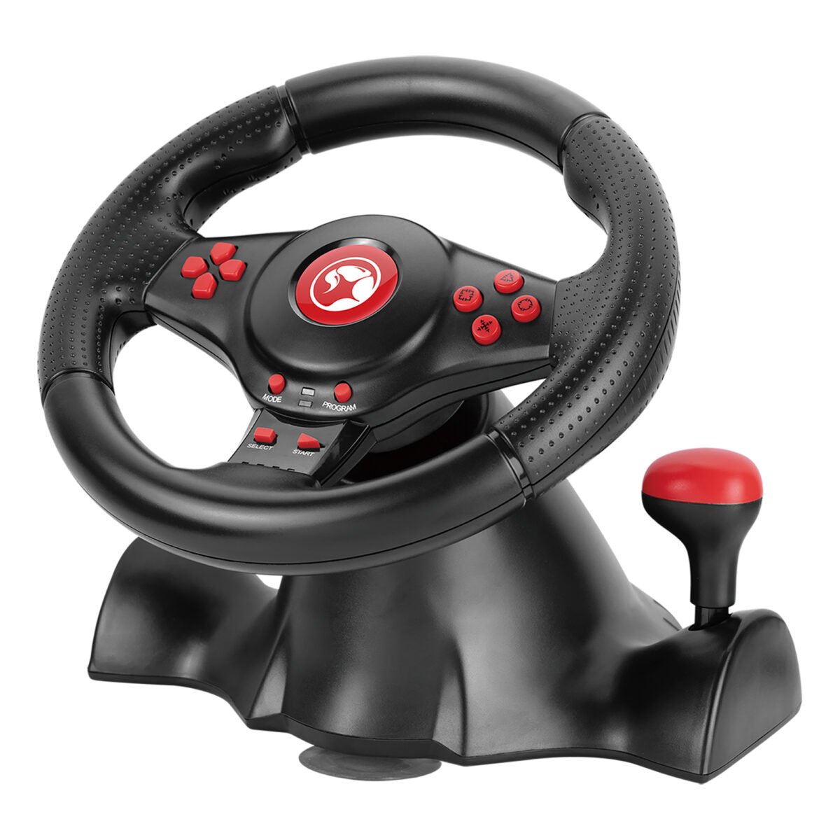 Volante Gaming Marvo Multiplataforma 180º Vibración - Imagen 5