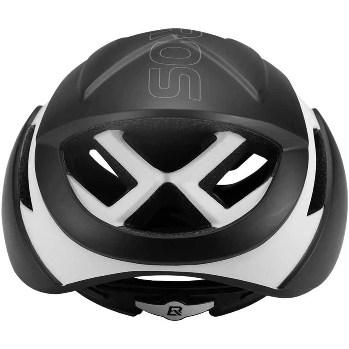Casco Ultraliviano Rockbros Color Negro Y Blanco Talle M - Imagen 3