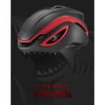 Casco Ultraliviano Rockbros Color Negro Y Rojo Talle M - Imagen 4