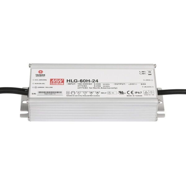 Driver de alimentación LED IP65 CC/CV AC/DC 22-27V 2.5A