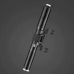 Inflador Para Bicicleta Rockbros Presta Schrader 160psi - Imagen 2