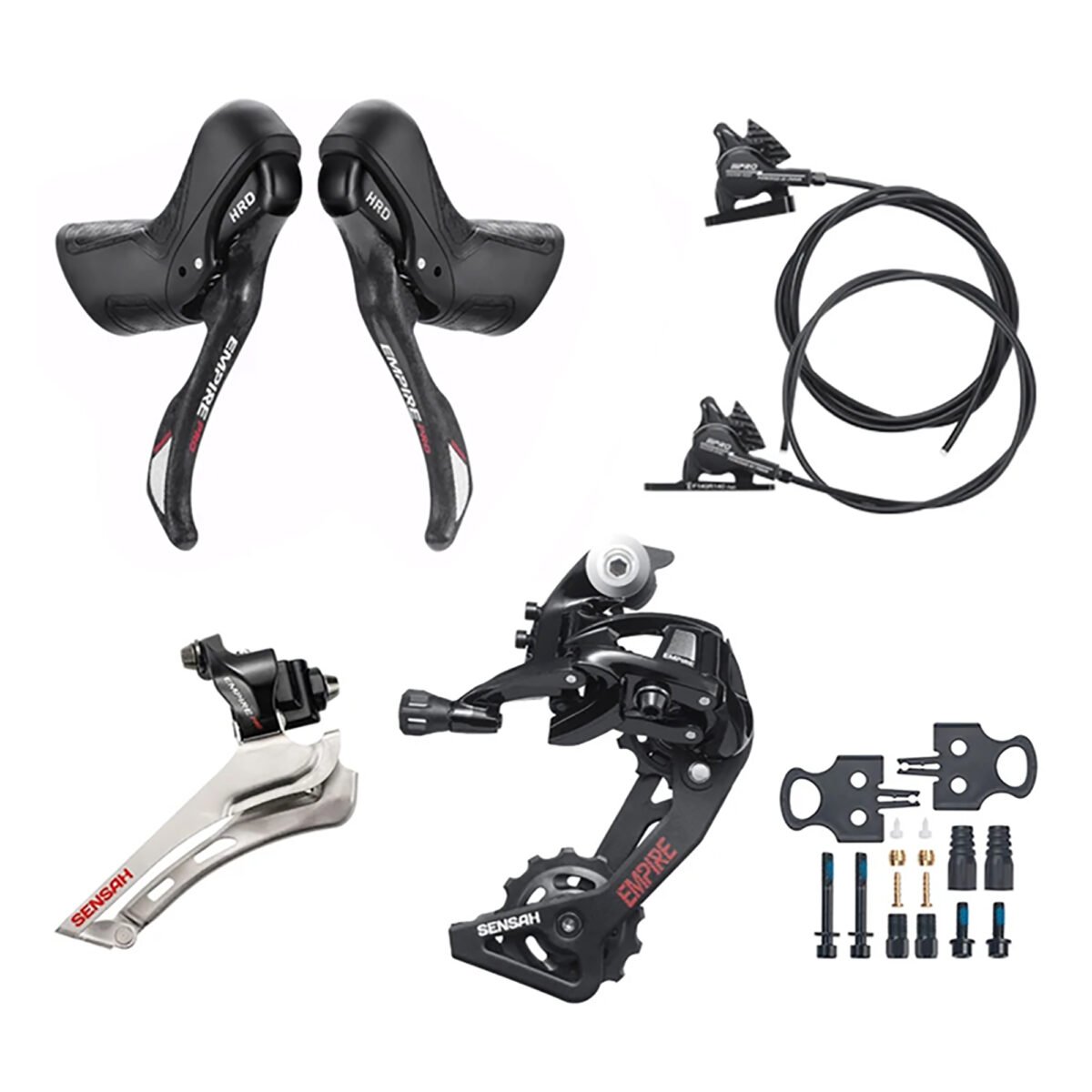 Palancas De Cambio + Frenos 2x12S Sensah Para Bicicleta De Carretera - Imagen 6