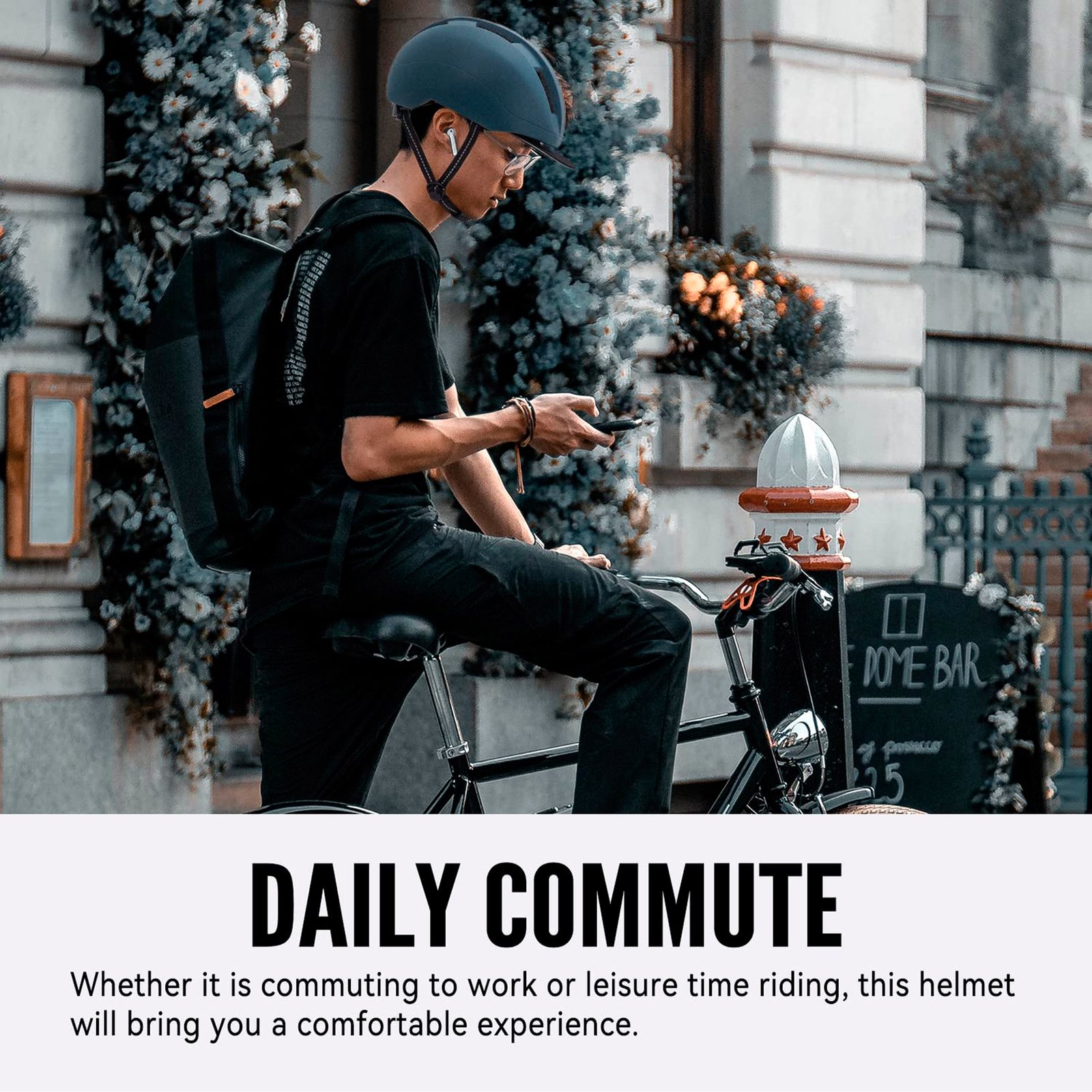 Casco Para Ciclismo Reflectante Ajustable - Imagen 4