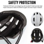 Casco Para Ciclismo Reflectante Ajustable - Imagen 5