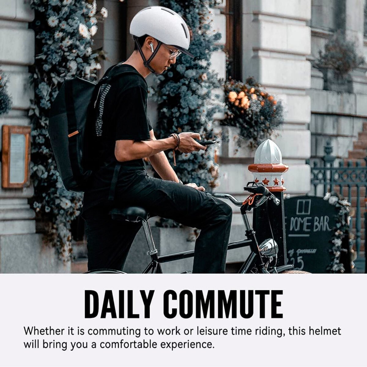 Casco Para Ciclismo Reflectante Ajustable - Imagen 4