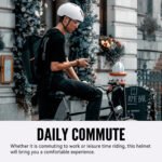 Casco Para Ciclismo Reflectante Ajustable - Imagen 4