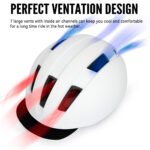 Casco Para Ciclismo Reflectante Ajustable