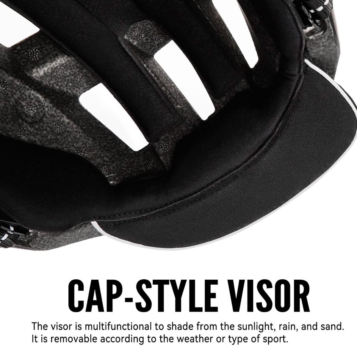 Casco Para Ciclismo Reflectante Ajustable - Imagen 3