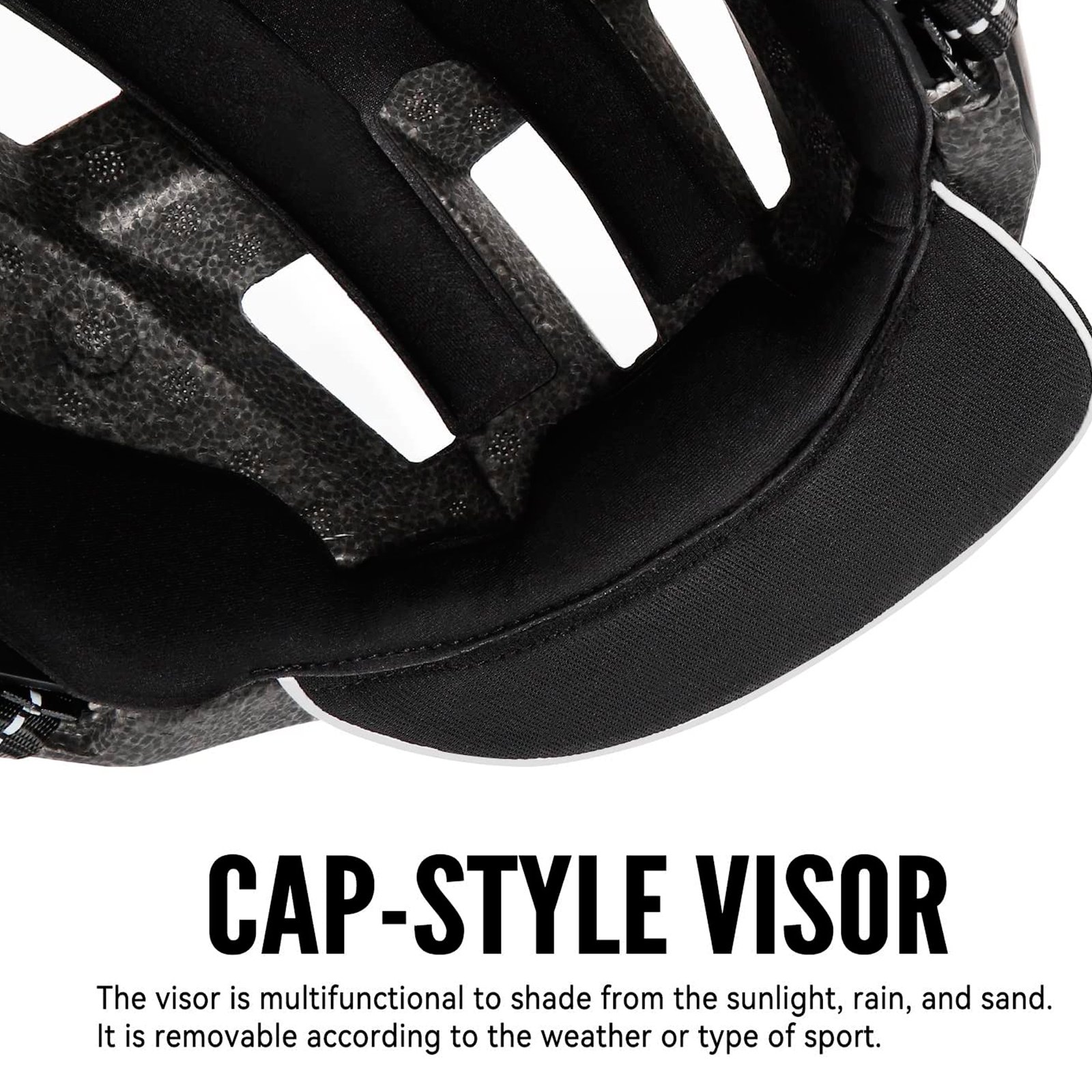 Casco Para Ciclismo Reflectante Ajustable - Imagen 3