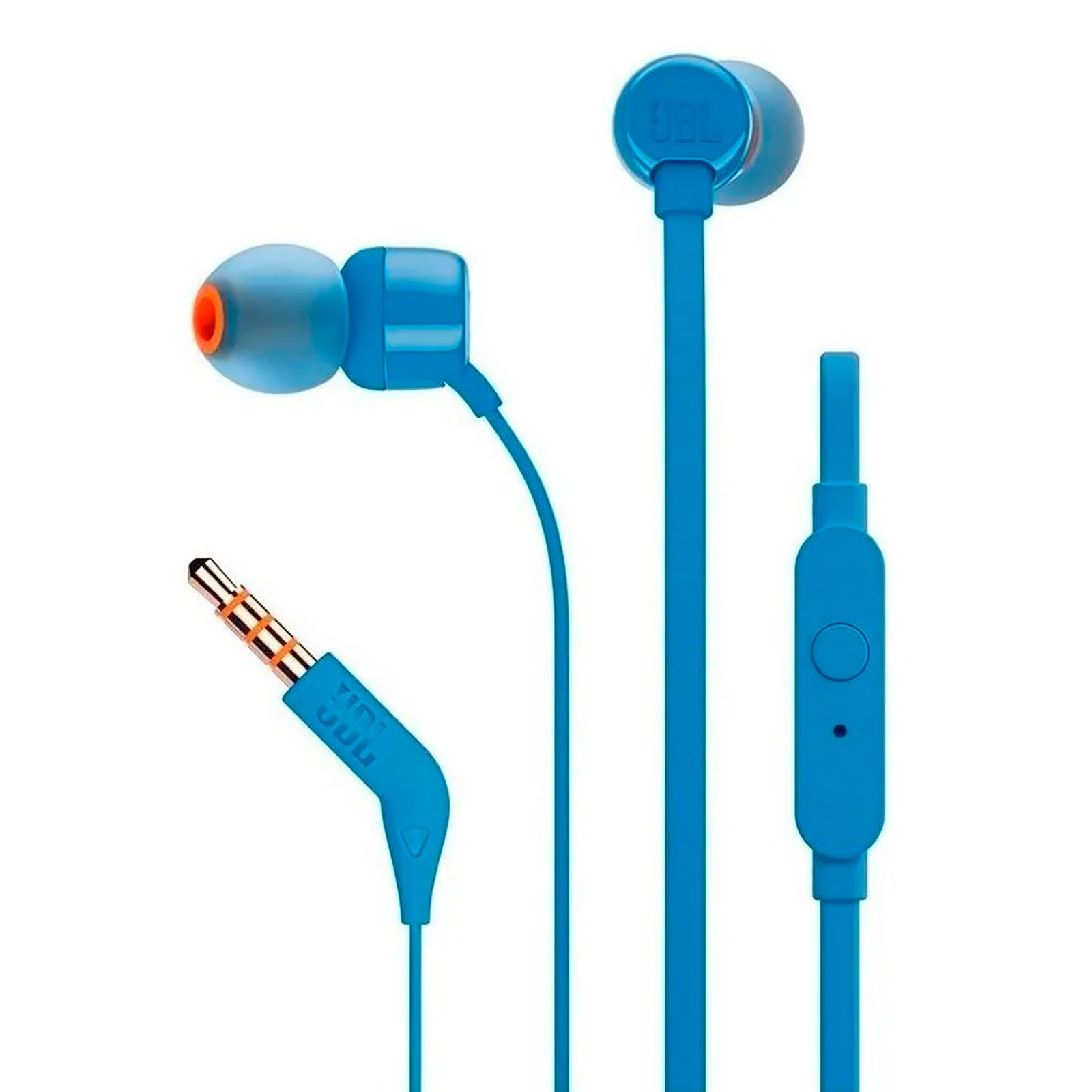JBLT110BLUAM_02.jpg Auriculares Cableados 3,5mm Jbl Tune 110 9mm - Imagen 1