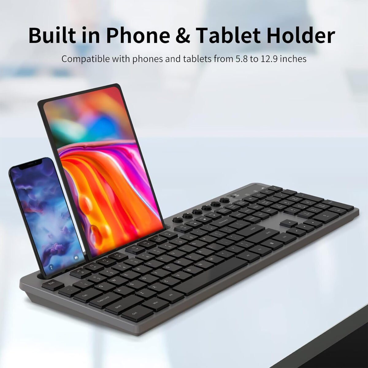 Combo Gaming Inalámbrico Marvo KC411W Español - Imagen 2