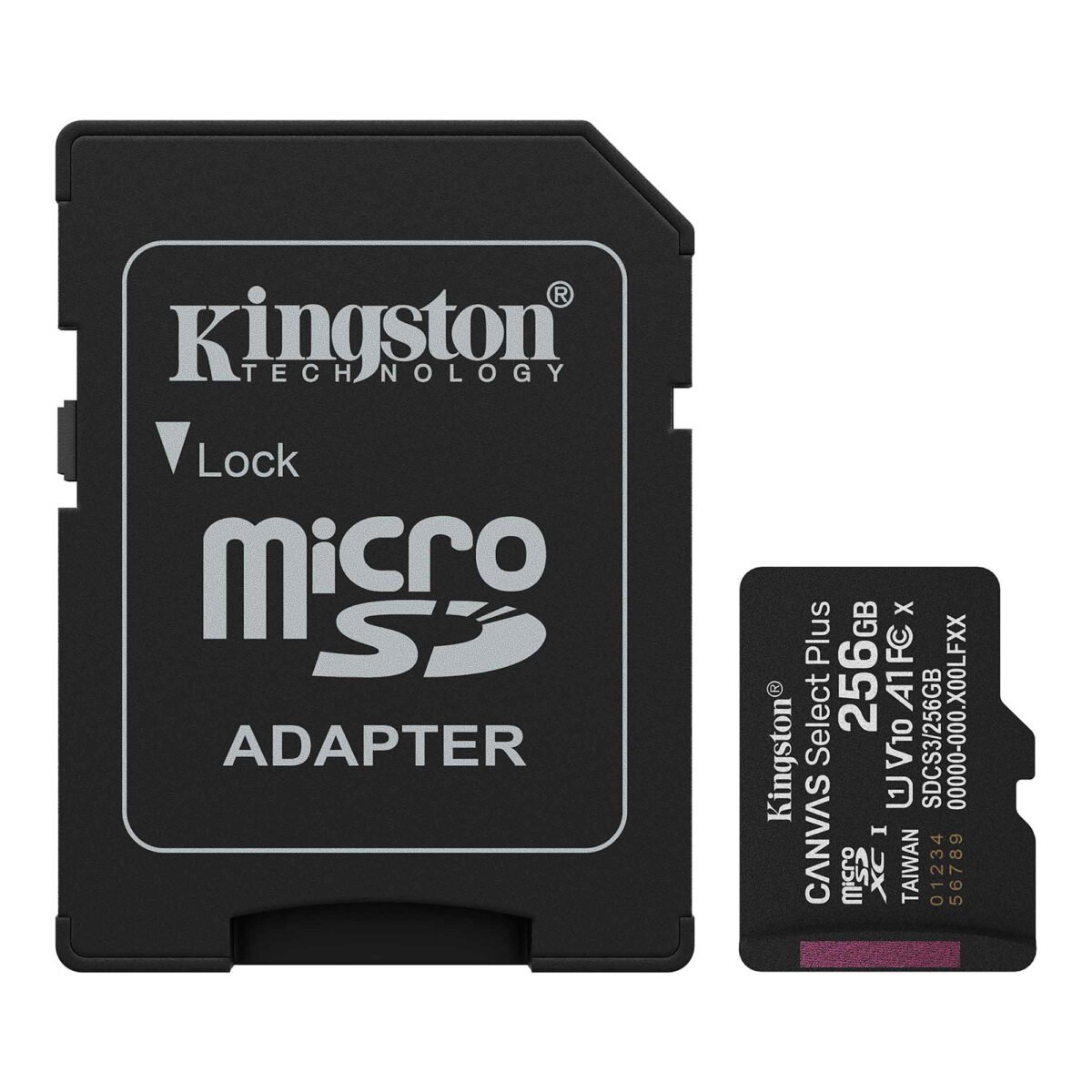 Memoria Micro Sd Kingston Sdcs3/256gb 150mb/s - Imagen 2