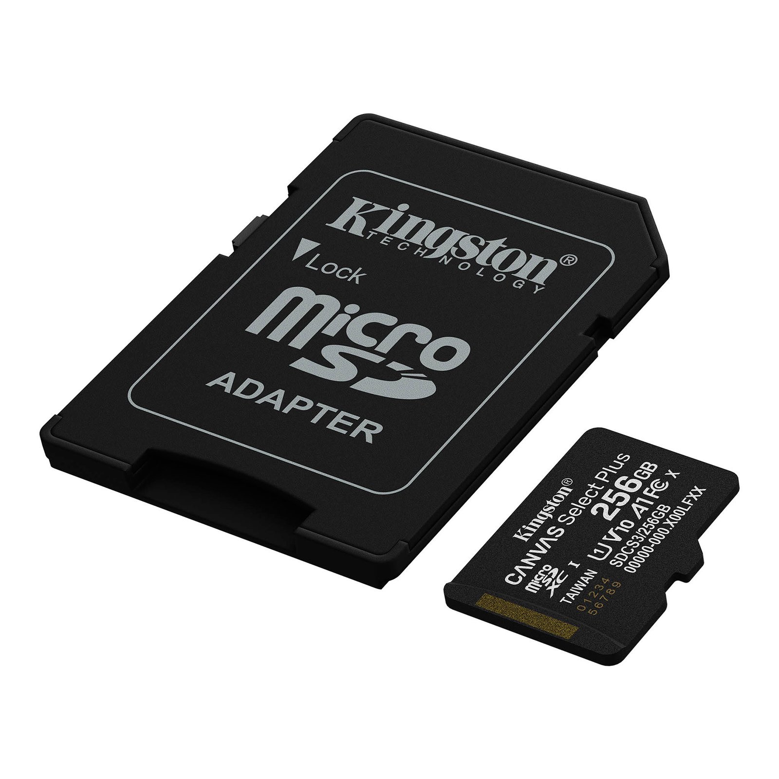 KINSDCS3256GB_02.jpg Memoria Micro Sd Kingston Sdcs3/256gb 150mb/s - Imagen 1