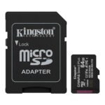 Memoria Micro Sd Kingston Sdcs3/64gb 100mb/s - Imagen 2