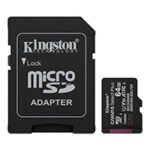 Memoria Micro Sd Kingston Sdcs3/64gb 100mb/s - Imagen 3
