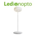 Lámpara Led Ledion Colgante 15w 3000k Aro Blanco 38° Dimerizable - Imagen 2