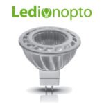 Lámpara Led Ledion Gu5.3 6w 4000k Aro Blanco 25° - Imagen 2