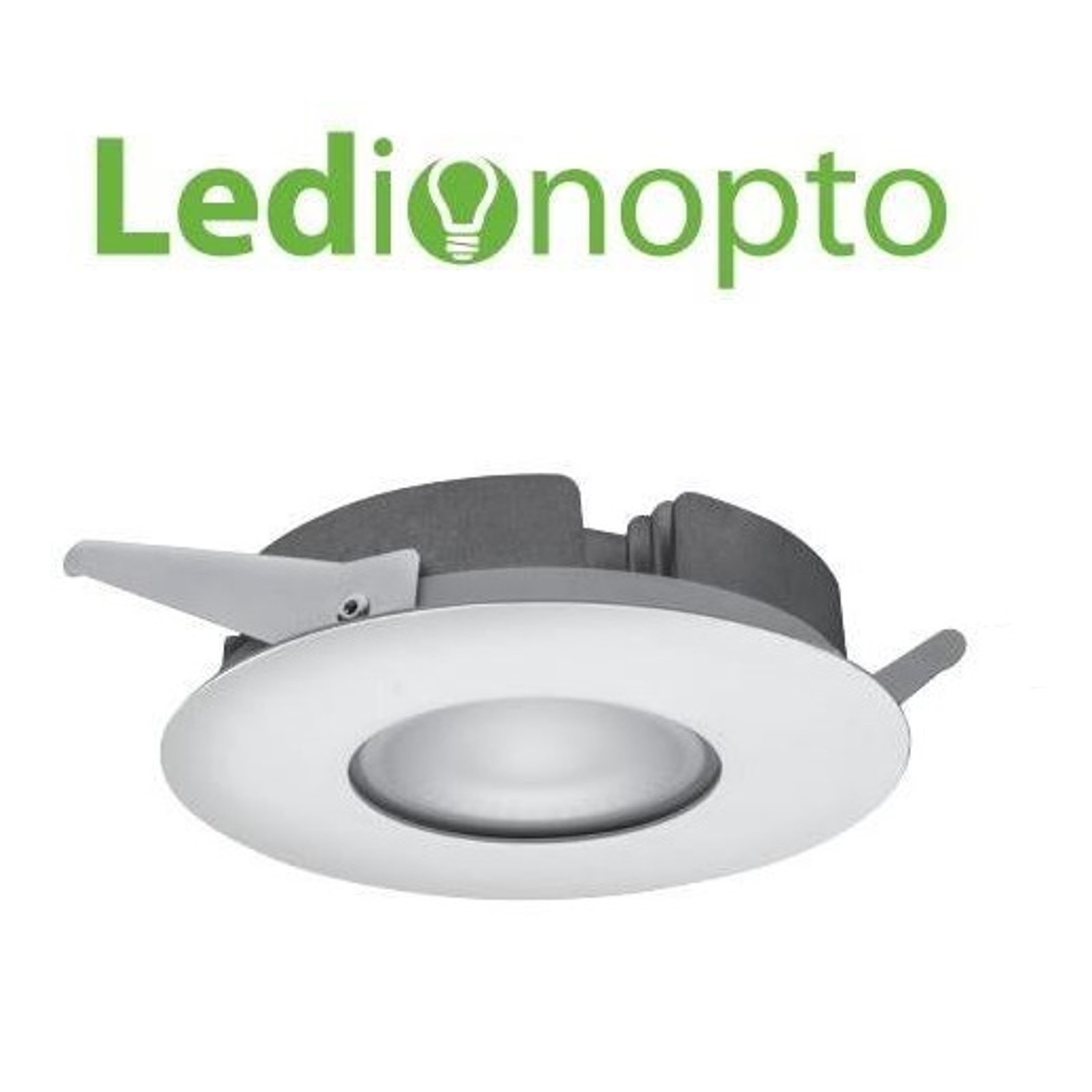 LEDT3215W3K-POS1.jpg Lámpara Led Ledion Embutir 15w 3000k Aro Blanco 140° - Imagen 1